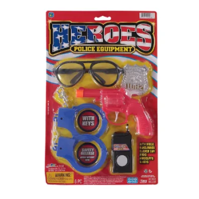 Accesorios de Policía 6Pzs 4a+