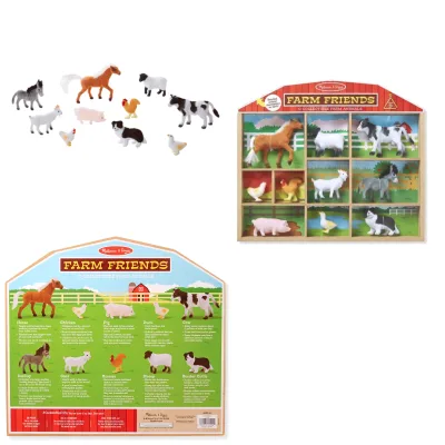 Animales de Granja set 10 unds.(10594)