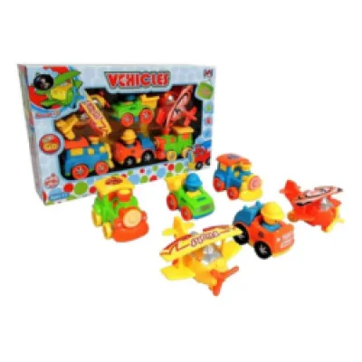 Mini Vehículos de Fricción Set de 6 3a+ (437875)
