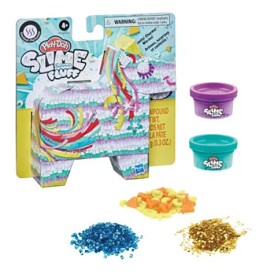 PlayDoh Slime Feathery Fluff 4a+