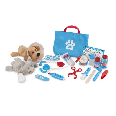Juego Veterinario de Mascotas 24pzs 3a+