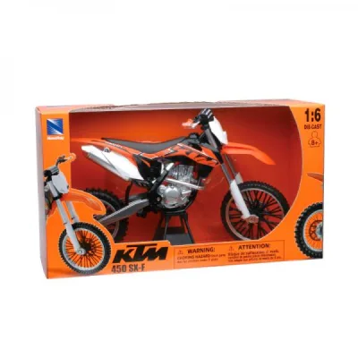 Motocicleta KTM 450 SXF 1:6 8a+