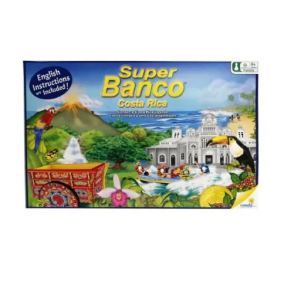 Juego de Mesa Súper Banco Costa Rica 8a+