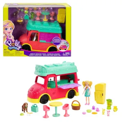 Polly Pocket Camión de Licuados 4a+