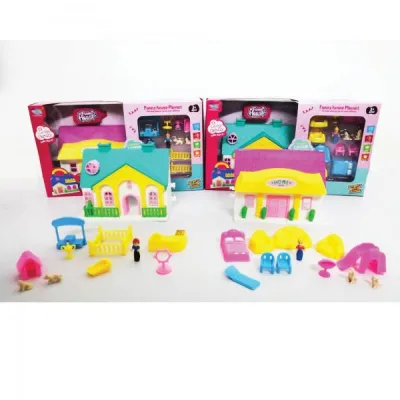 Casa Divertida Set de Juego con Accesorios 3a+ (443210)(KDL3967D)