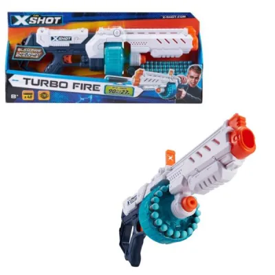 Lanzador de Dardos de Espuma XShot Turbo Fire 8a+