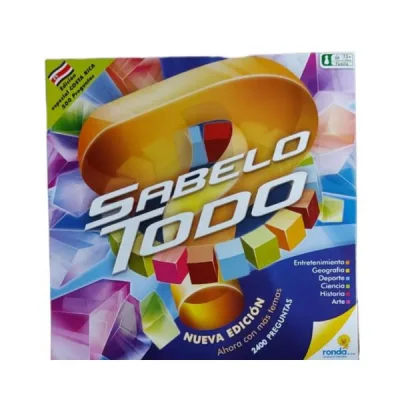 Juego de Mesa Familiar Sabelotodo Costa Rica Edición Especial 12a+