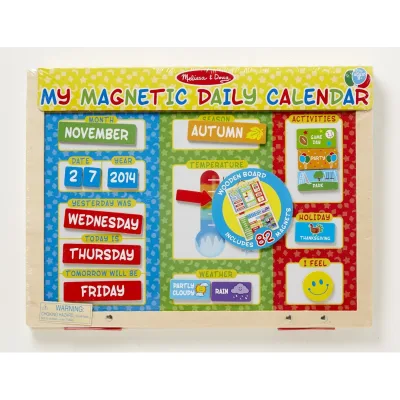 Mi Primer Calendario Diario Magnético 3a+