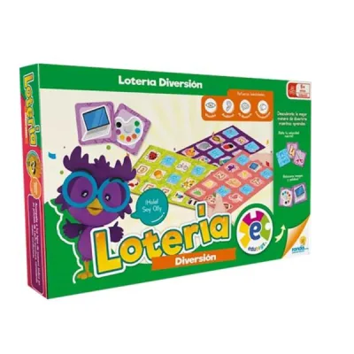 Juego Didáctico Lotería Diversión Edu Toys 6a+