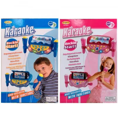 Set de Karaoke Rosado 3a+(433716)