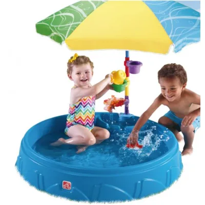 Piscina con Sombrilla y Juguetes 2a+