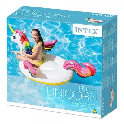 Oppustelig Unicornio-badevinge 3a+