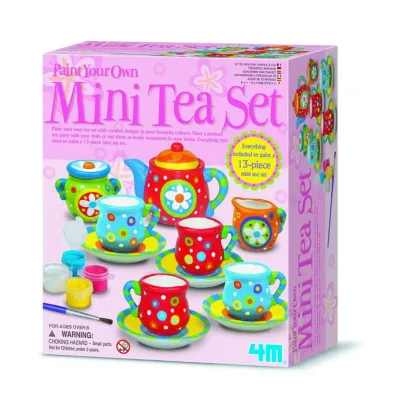 Pinta tu Propio Juego de Mini Té 8a+
