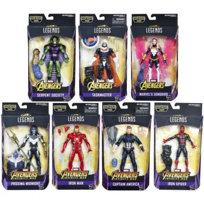 Figuras Leyenda Marvel Avengers 4a+