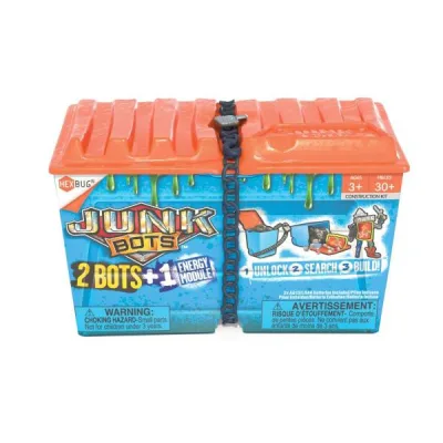 Basurero Sorpresa Jumk Bots 30pzs 3a+