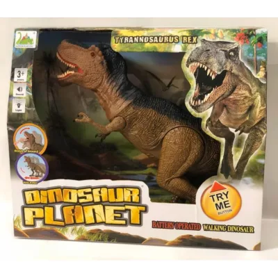 Dinosaurio TRex Camina Luz y Sonidos 3a+(428279)