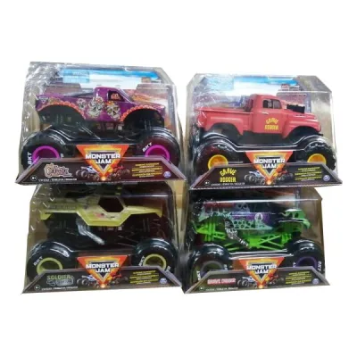 Vehículos Monster Jam True Metal 1:24 3a+