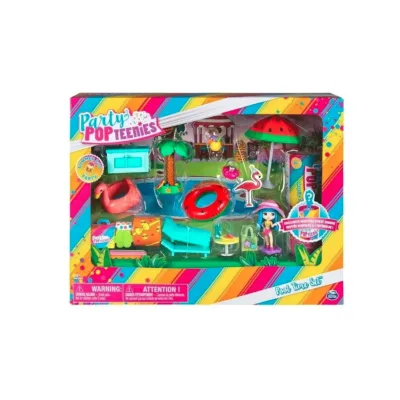 Party Pop Teenies Set Tiempo en la Piscina 4a+