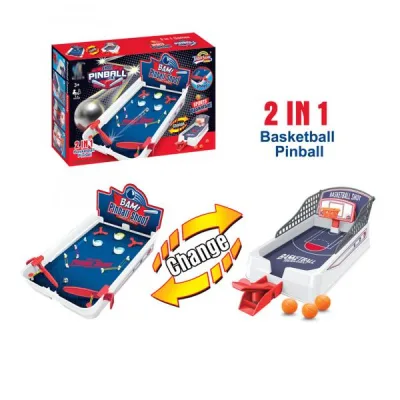 Juego de Mesa Basketball Pinball 2en1 3a+ (440752)