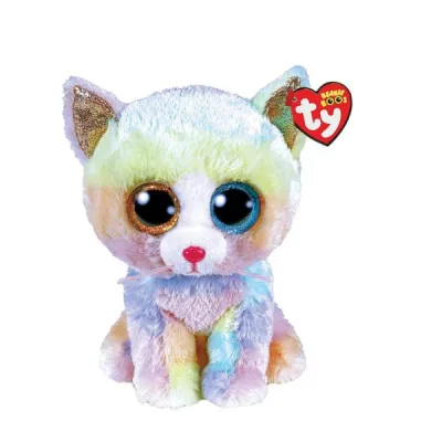 Peluche Beannie Boos Heather Gato Unicornio Multicolor Regular
