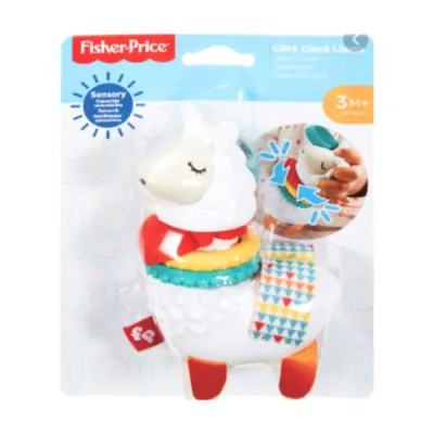 FisherPrice Lama ClickClack 3 mdr.+