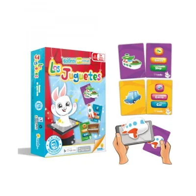 Juego Didático Boongi Apprende los Juguetes 3a+
