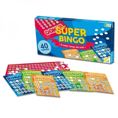 Juego de Mesa Súper Bingo 8a+