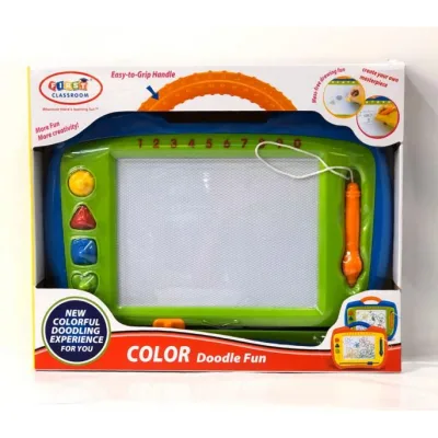 Pizarra Mágica Azul/Verde Colores Divertidos 3a+ (438117)