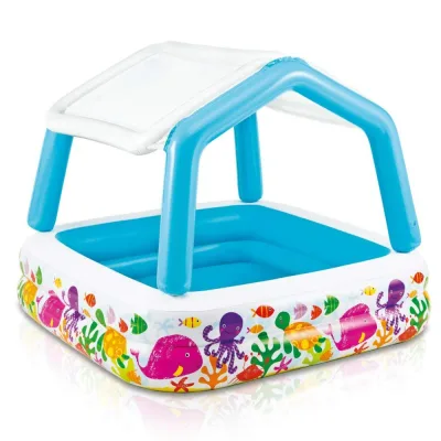 Piscina c/Techo 1.57m x 1.57m x 1.22 m 3a+