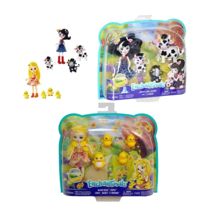 Muñeca Enchantimals con Animales de la Granja 4a+