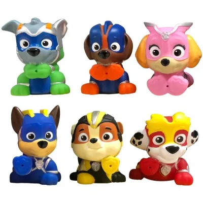 Figuras Paw Patrol de Baño 3a+