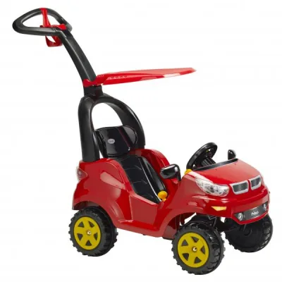 Carro Prinsel Montable de Empujar Adventure Rojo 26a