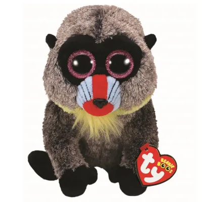 Peluche Beannie Boos Wasabi Mono Gris