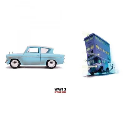 Mini Vehículos Harry Potter Hollywood Rides Blister de 2 3a+