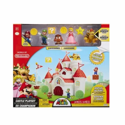 Castillo Deluxe Reino Musgo 24pzs Super Mario 3a+